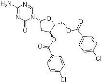3',5'-二对氯苯甲酰氧基-2-脱氧-5-氮杂胞苷
