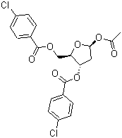 1-氧乙酰基-3,5-二对氯苯甲酰基-2-脱氧-D-核糖