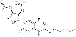 5'-脱氧-5-氟-N-[(戊氧基)羰基]胞苷 2',3'-二乙酸酯 